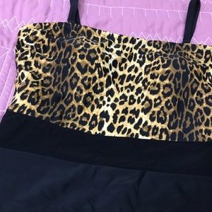 Swiminista Superb Long Sarong Wrap Swim Beach Leopard Print New